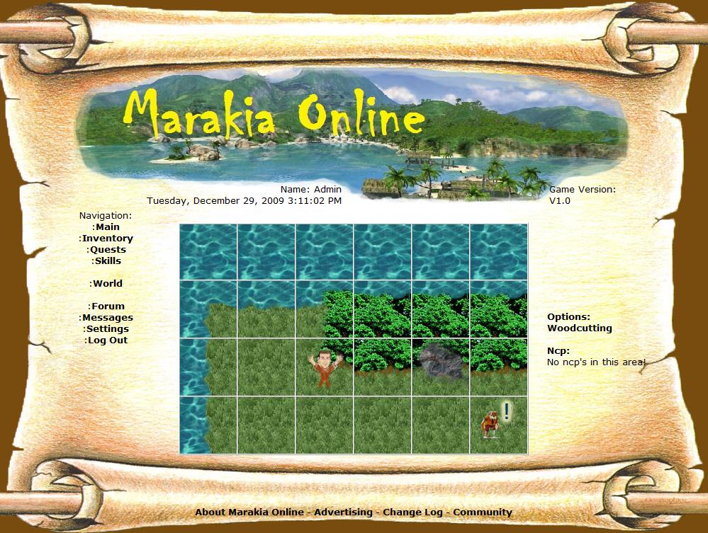 Marakia Online: Screenshot #1